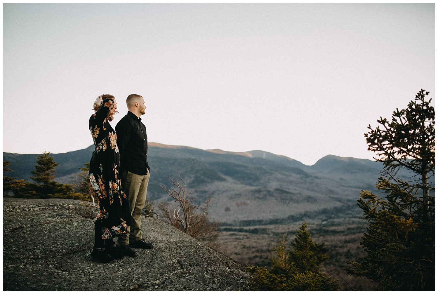 Bohemian New Hampshire Engagement Photos