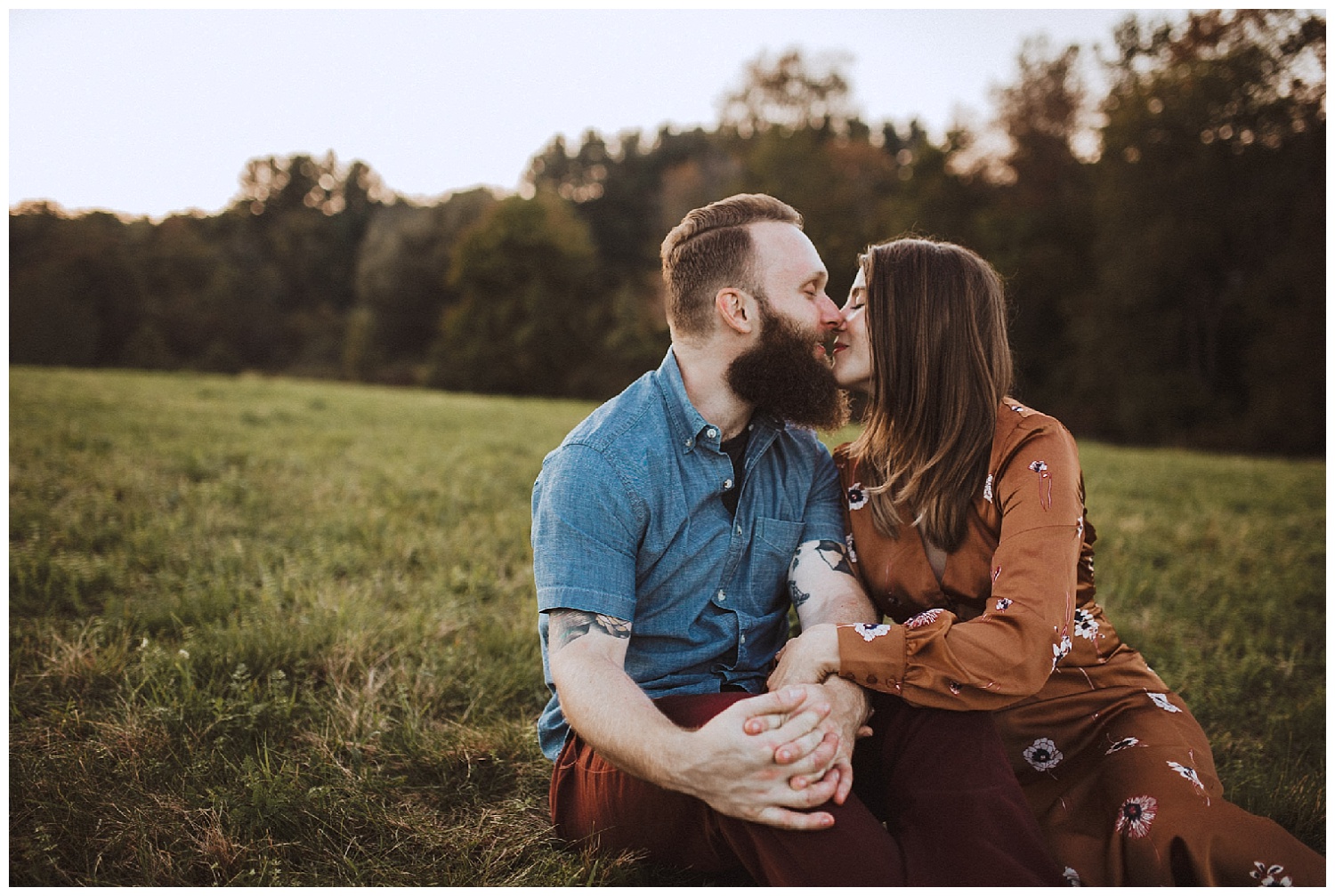 adventurous engagement photography in new england