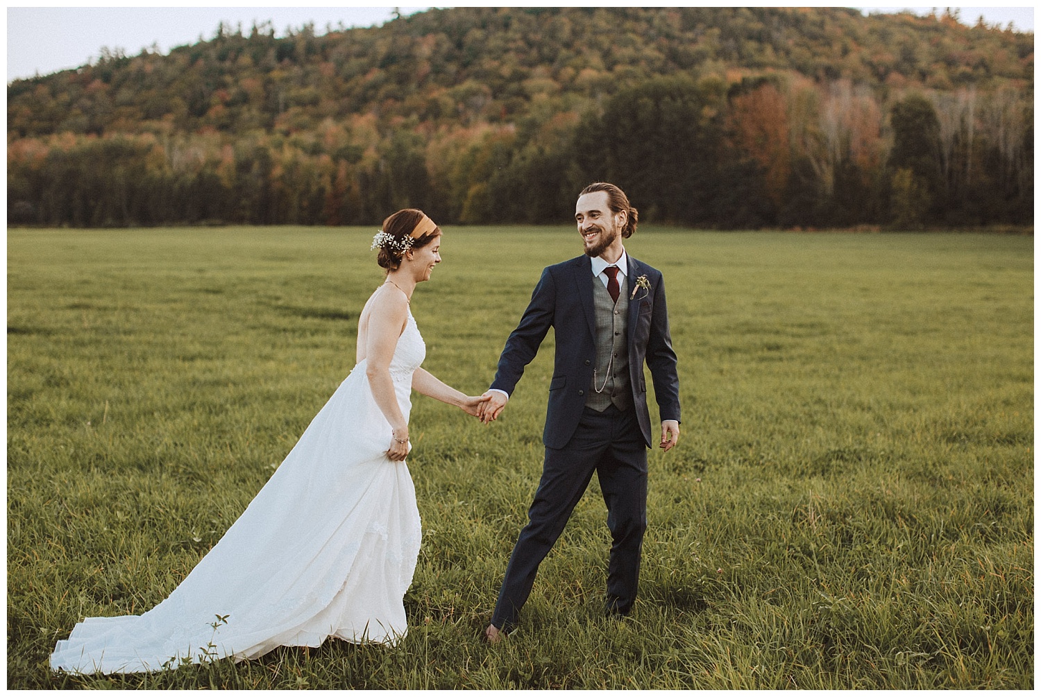 wedding at the enfield shaker museum