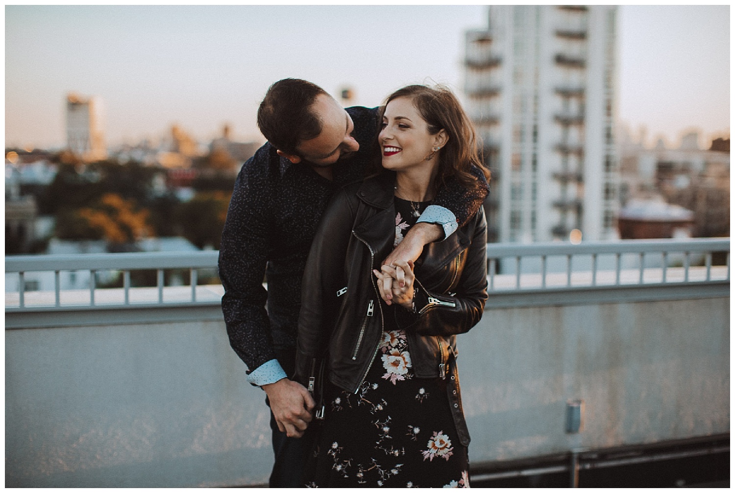 Engagement Photos in Greenpoint Brooklyn NY