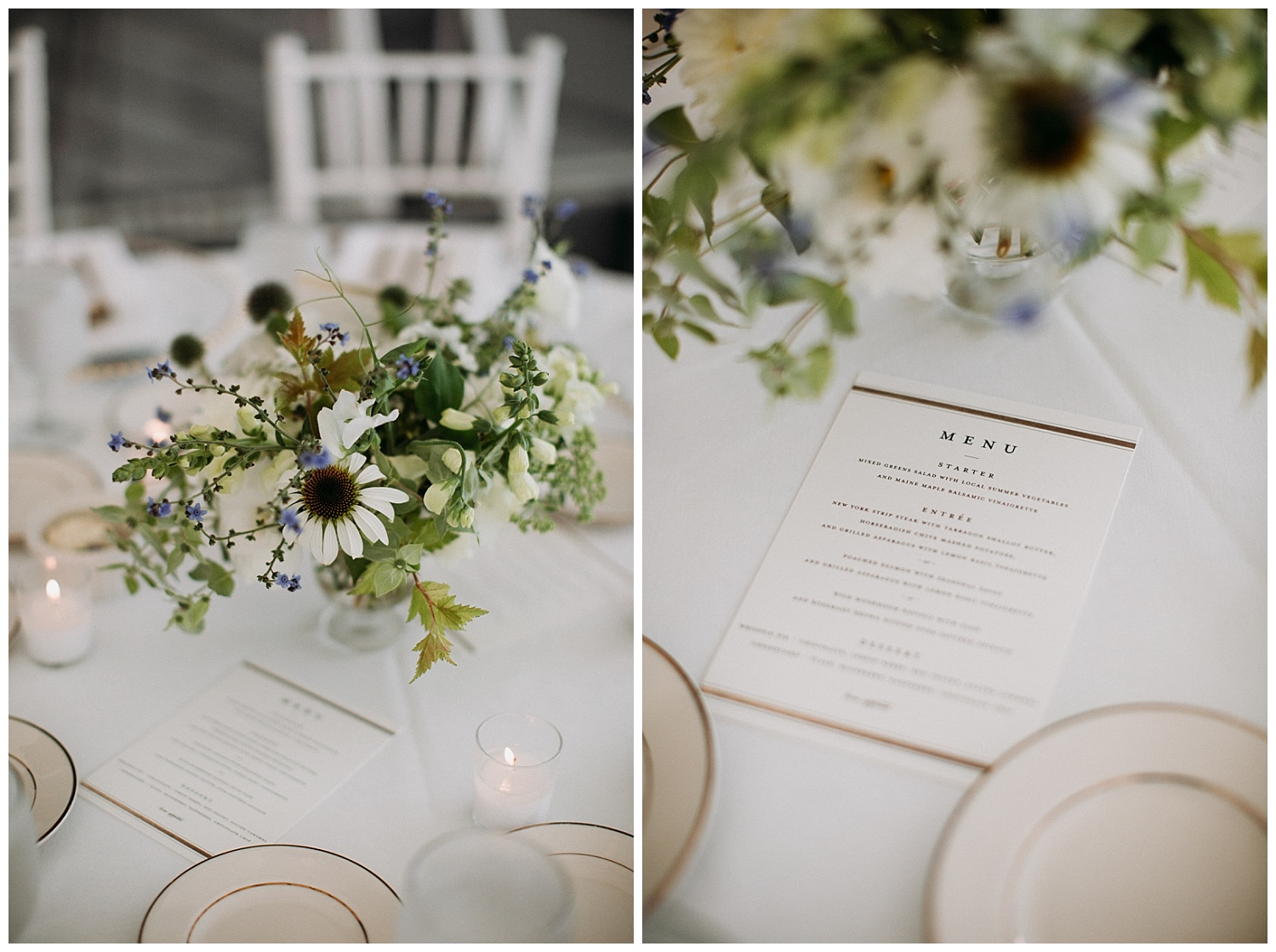 farm to table wedding centerpieces from broadturn farm