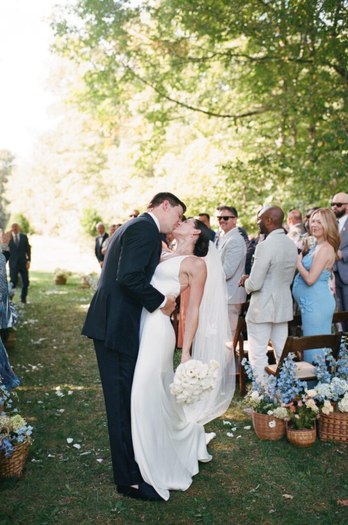 a wedding ceremony at the Grafton Inn in Grafton, Vermont