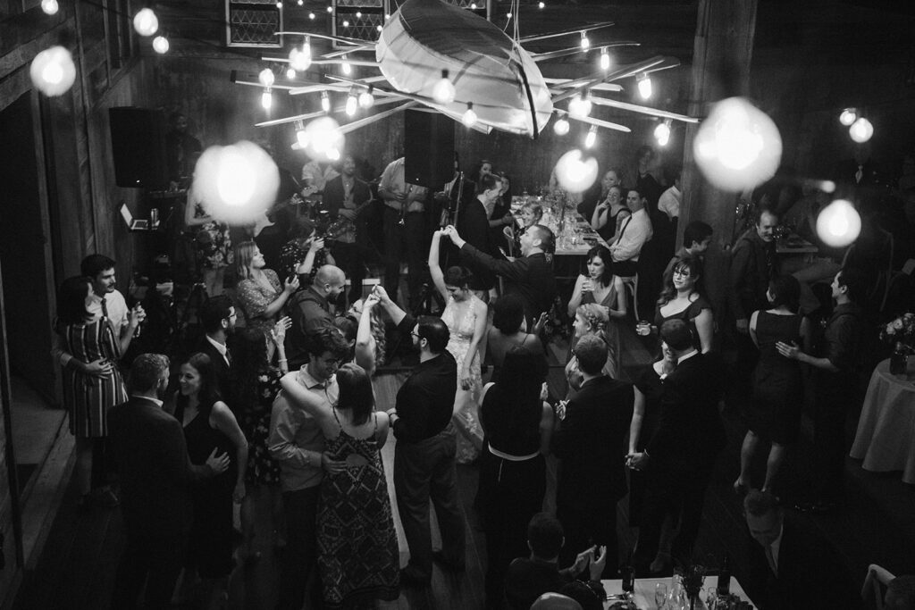 a wedding reception at Seven Ponds Farm in the Catskills