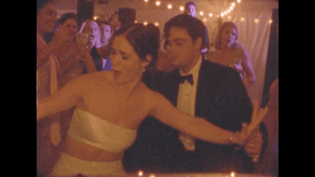 a couple dances on their wedding day